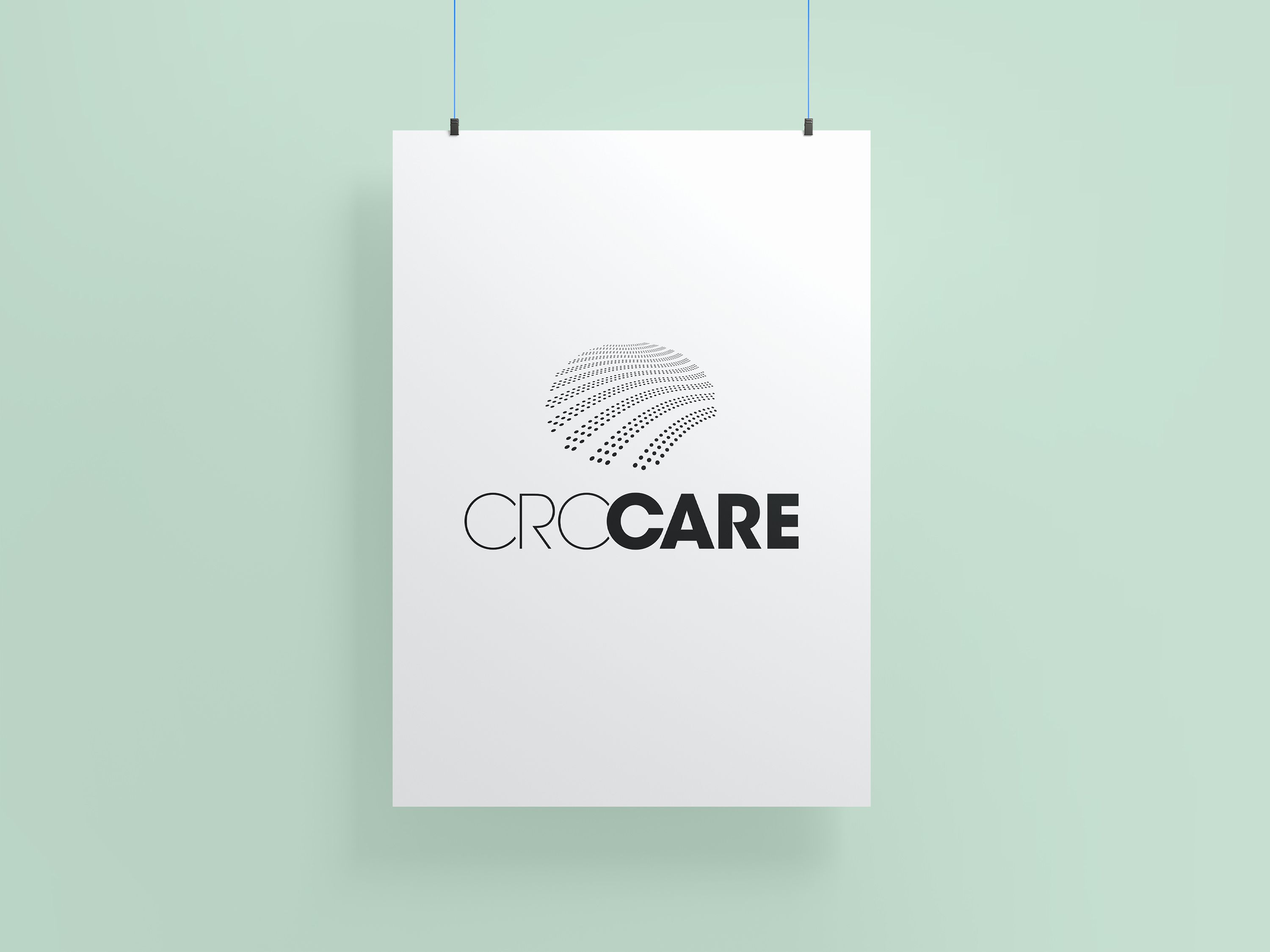 CRC Care black logo version