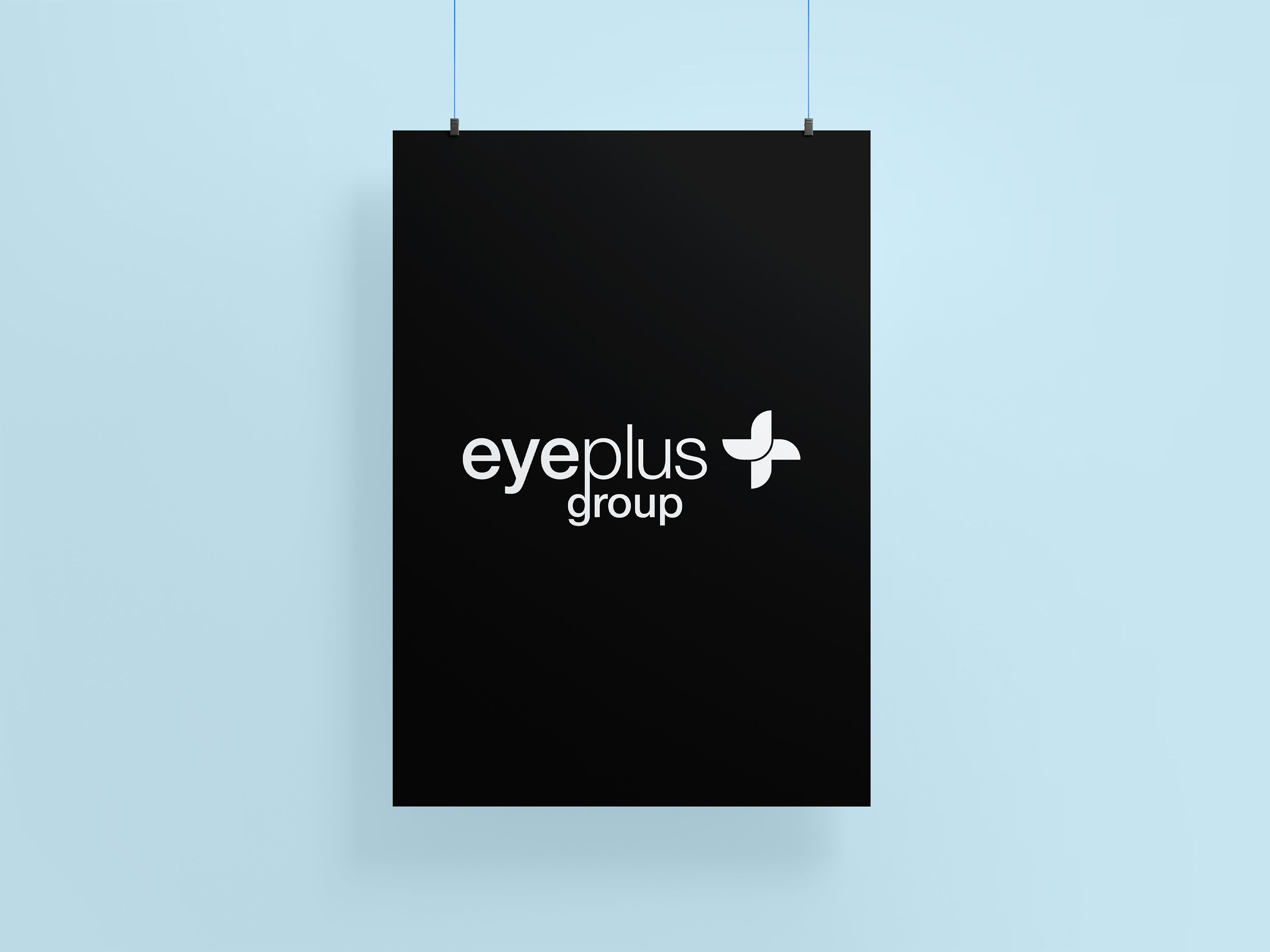 Eyeplus Group white logo version