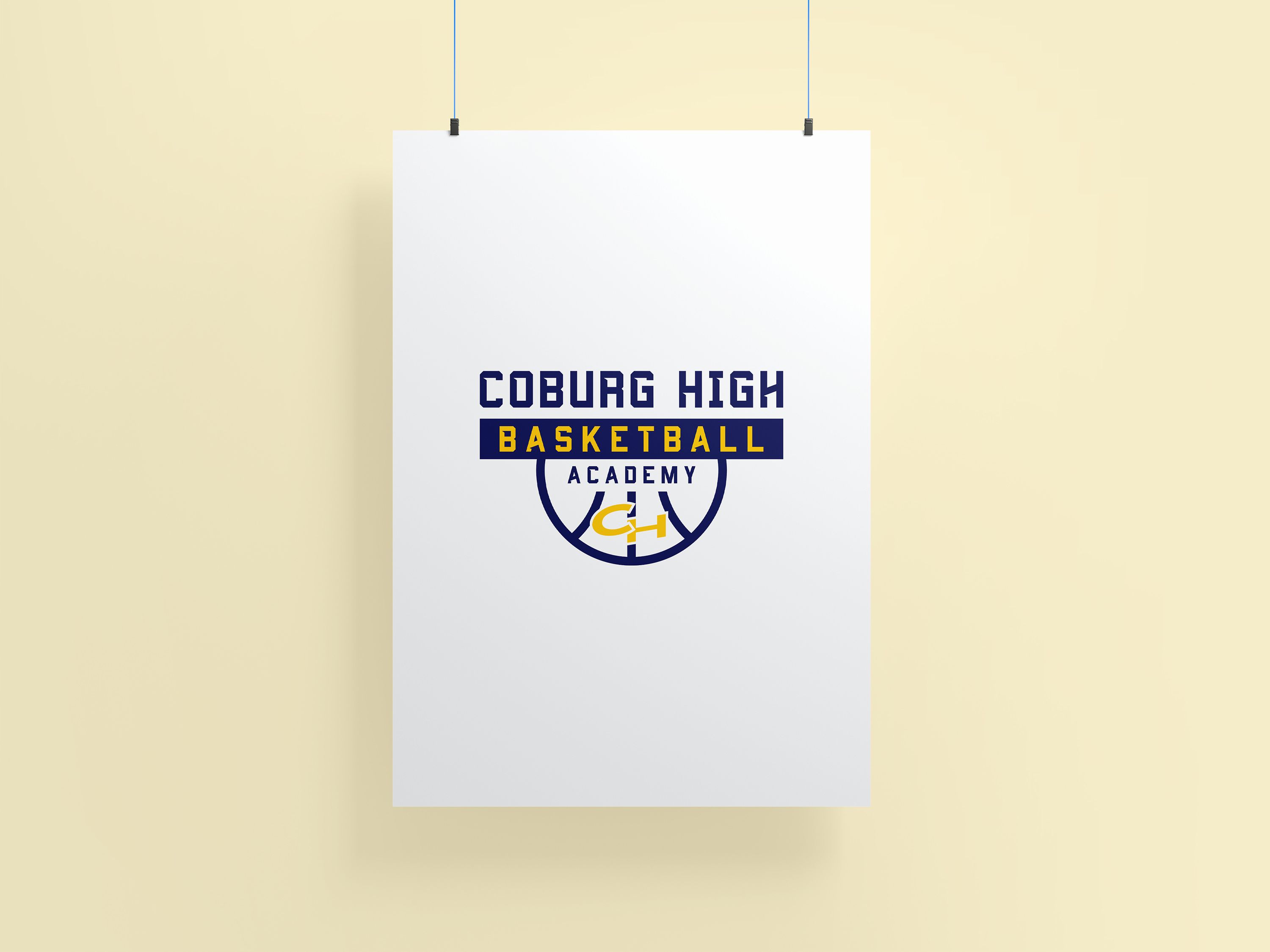Coburg High Basketball Academy colour logo version