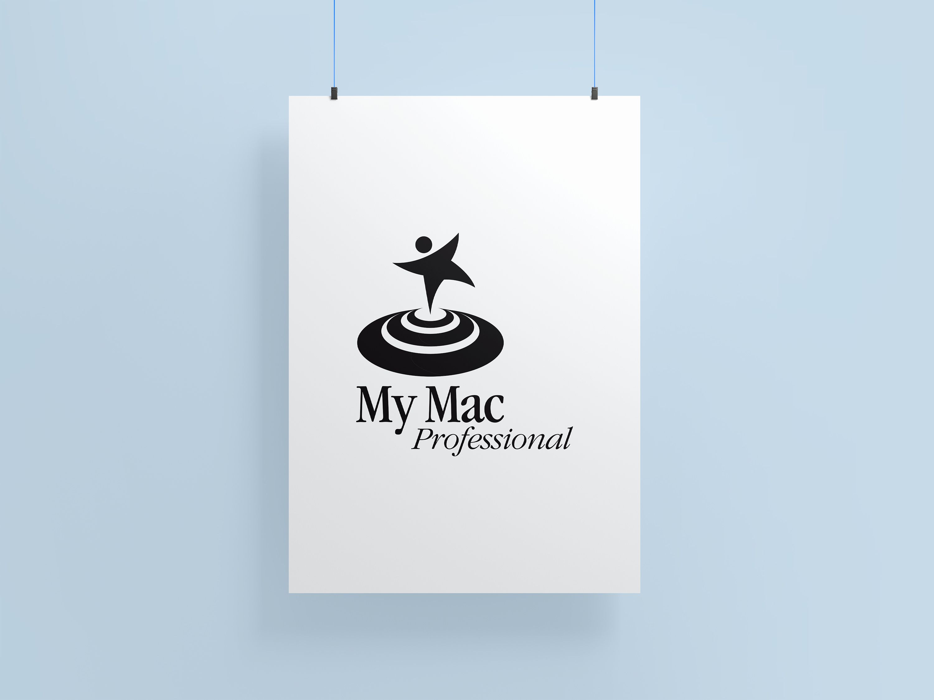 My Mac Professional black logo version