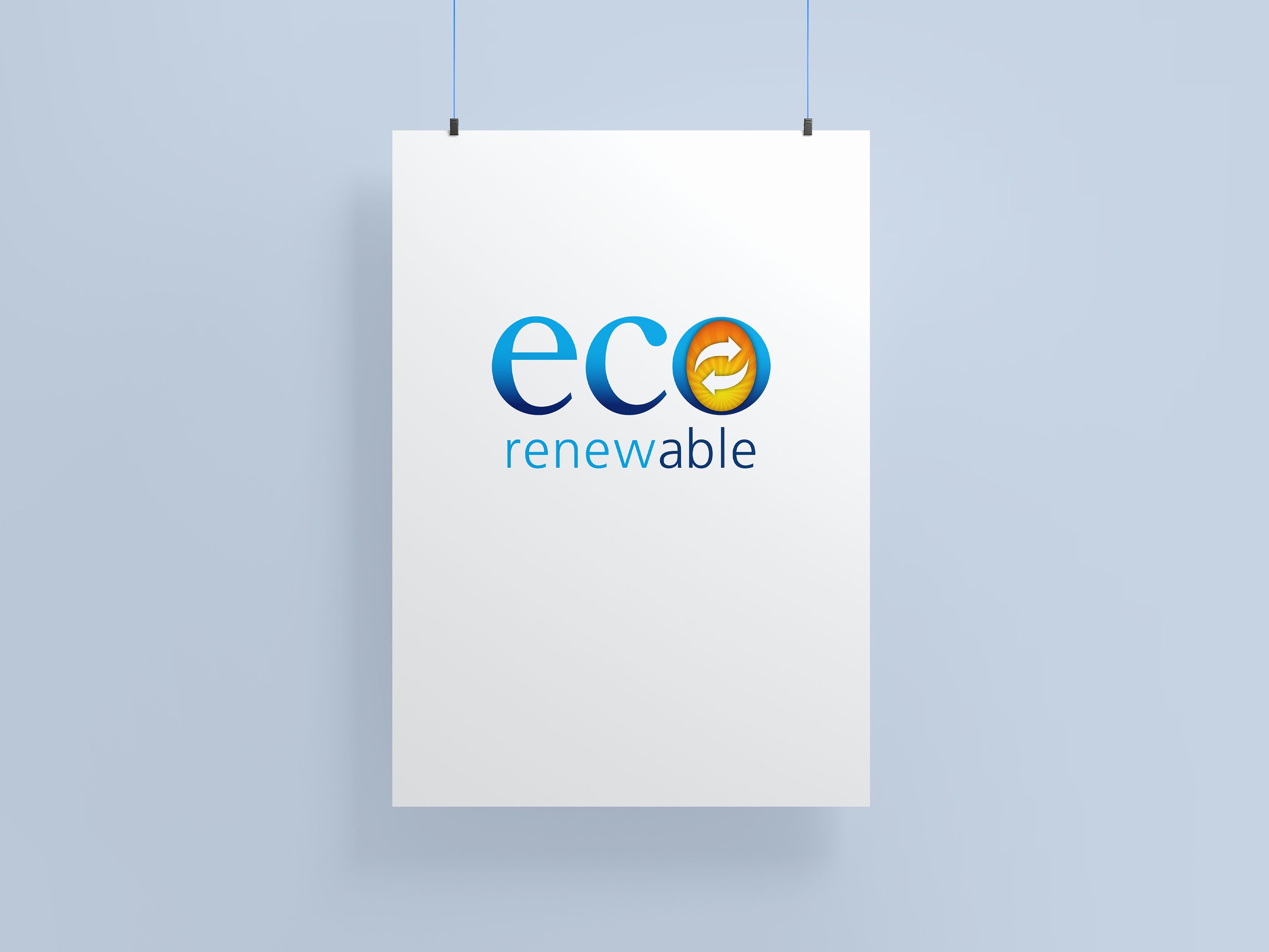 Eco Renewable colour logo version