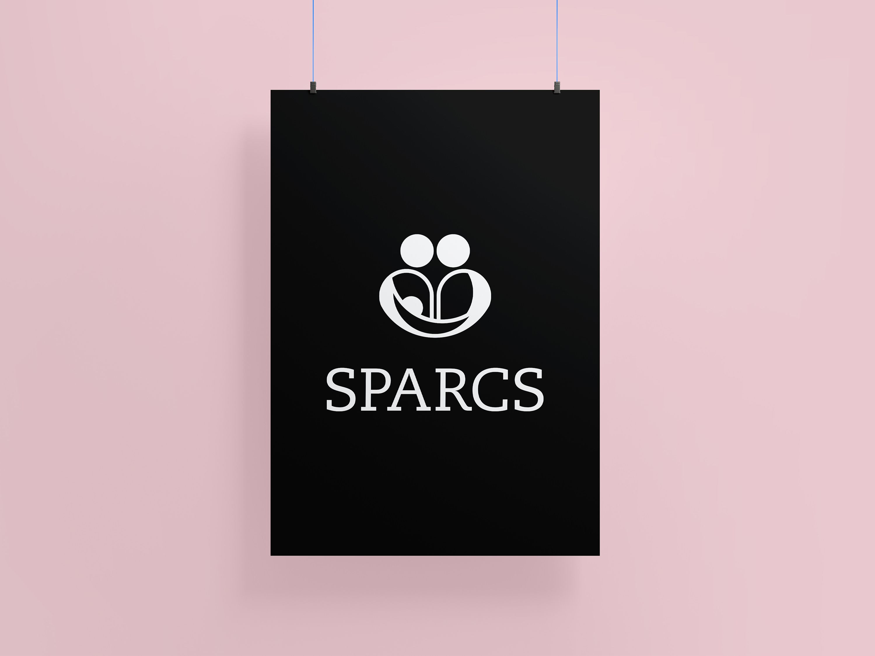 Sparc white logo version