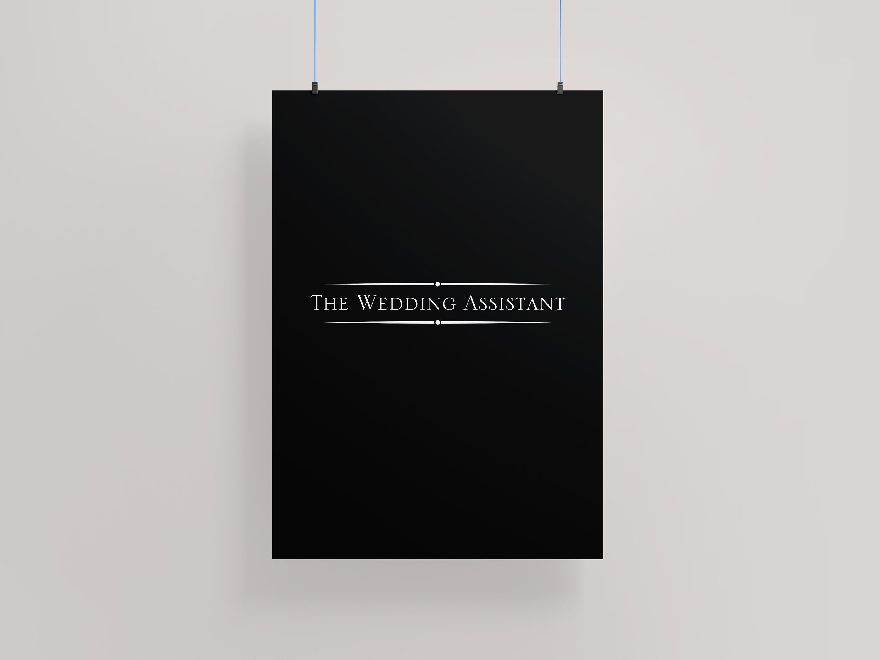 The Wedding Assistant white logo version