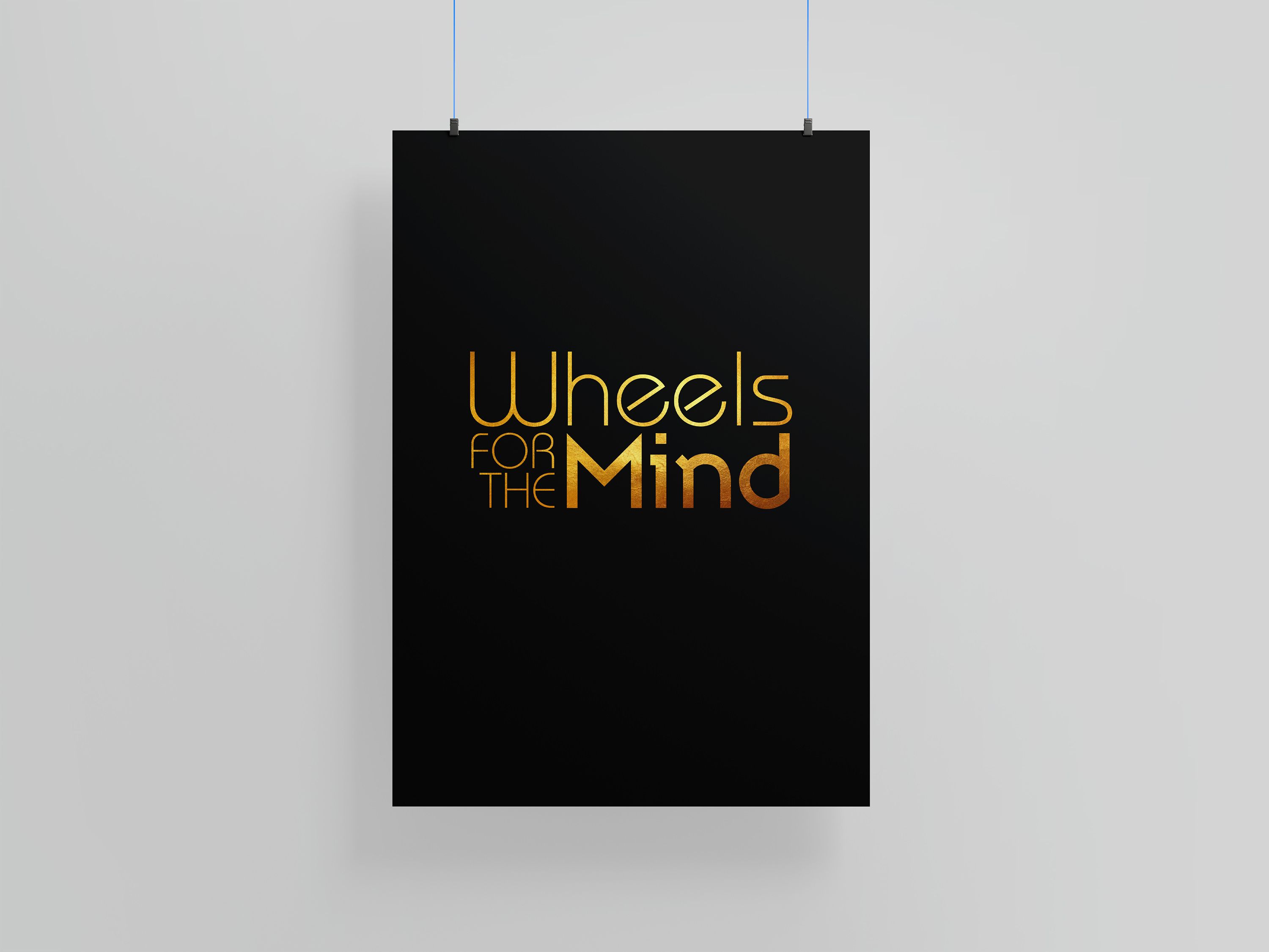 Wheels for the Mind gold logo version