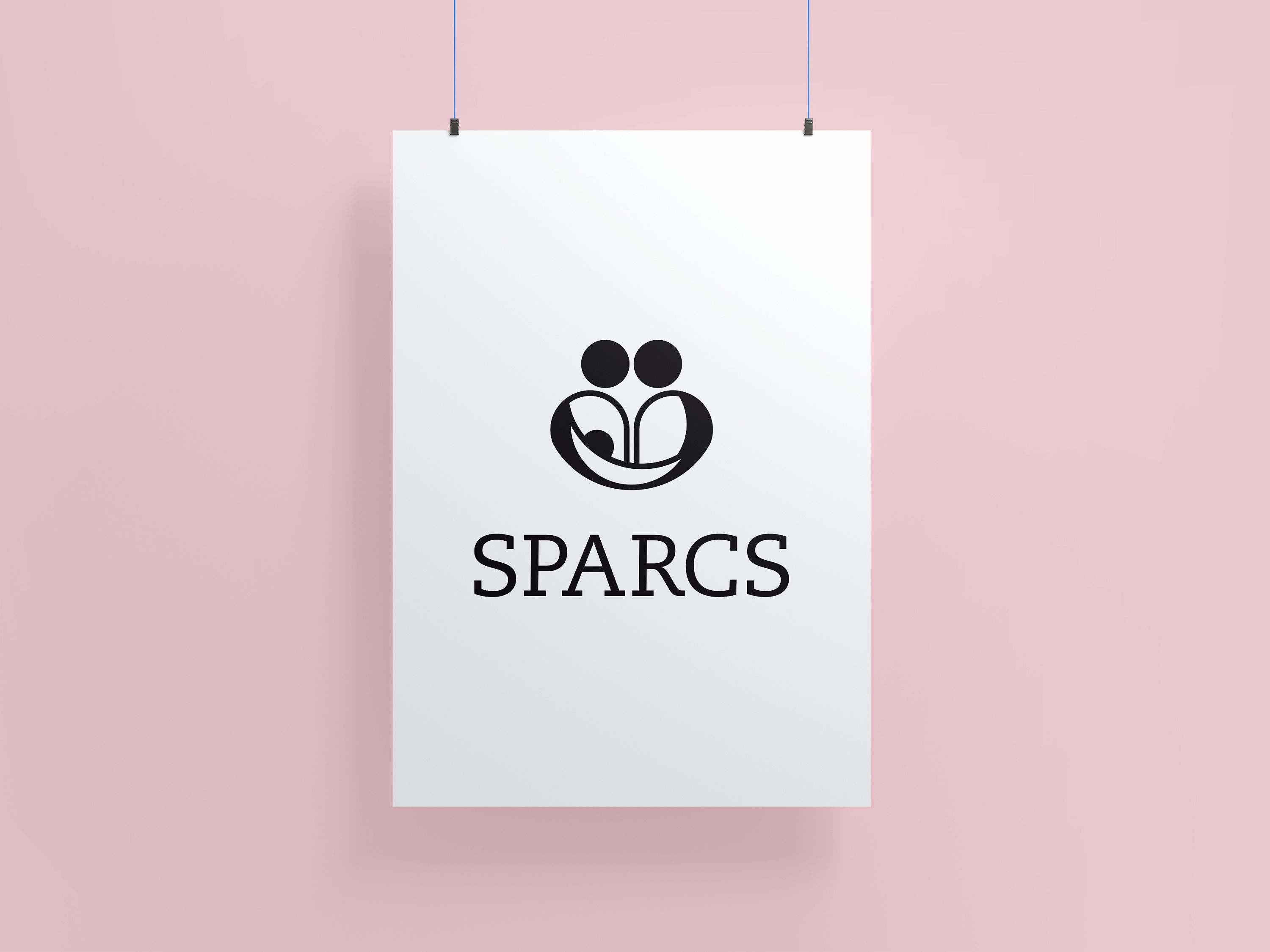 Sparc black logo version