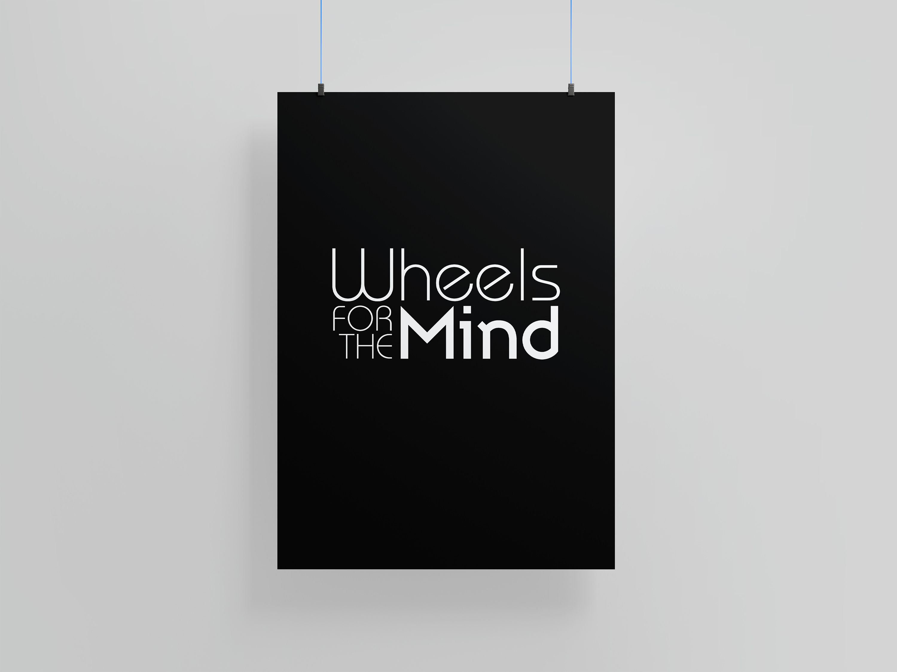 Wheels for the Mind white logo version