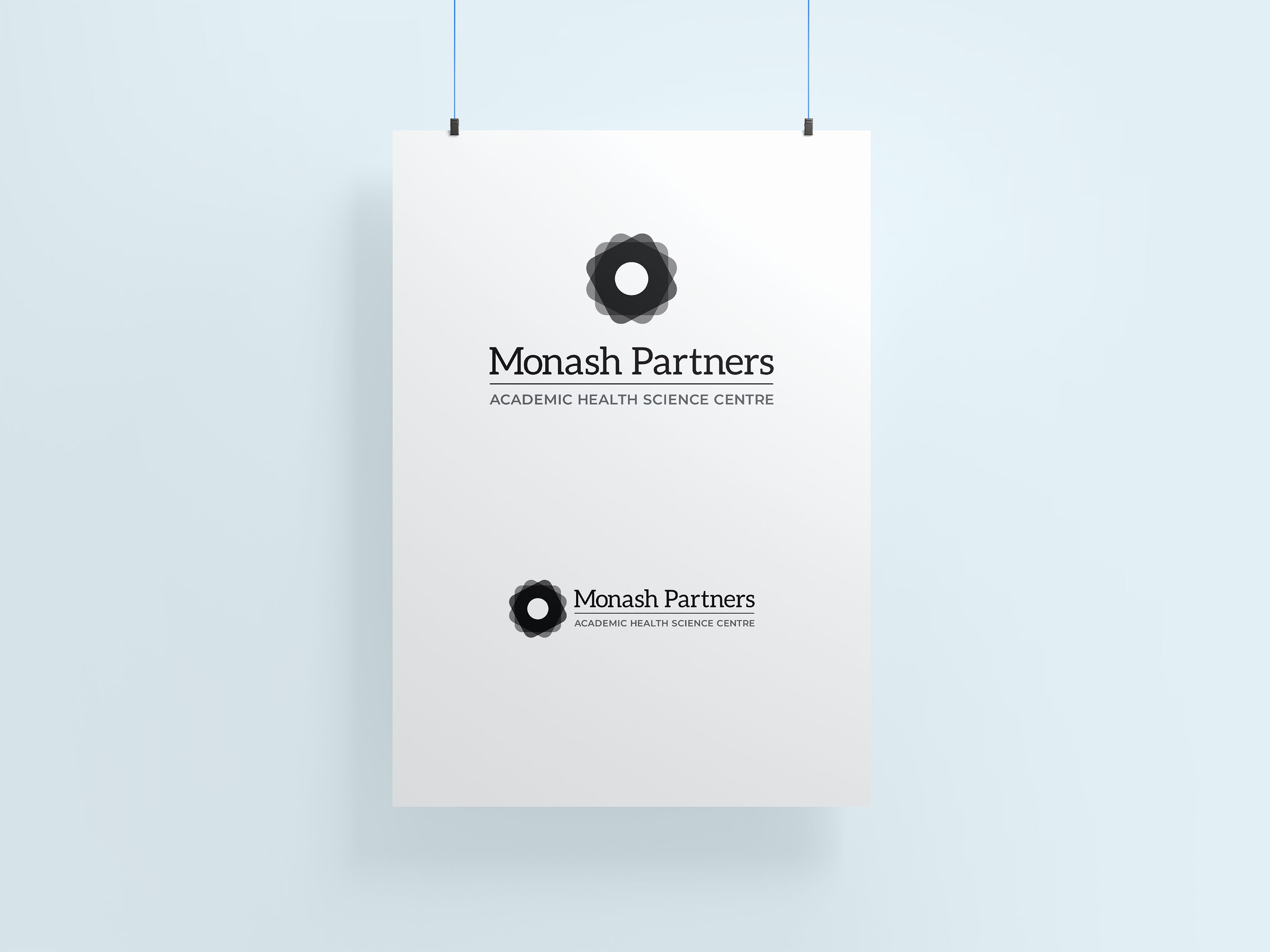 Monash Partners black logo version