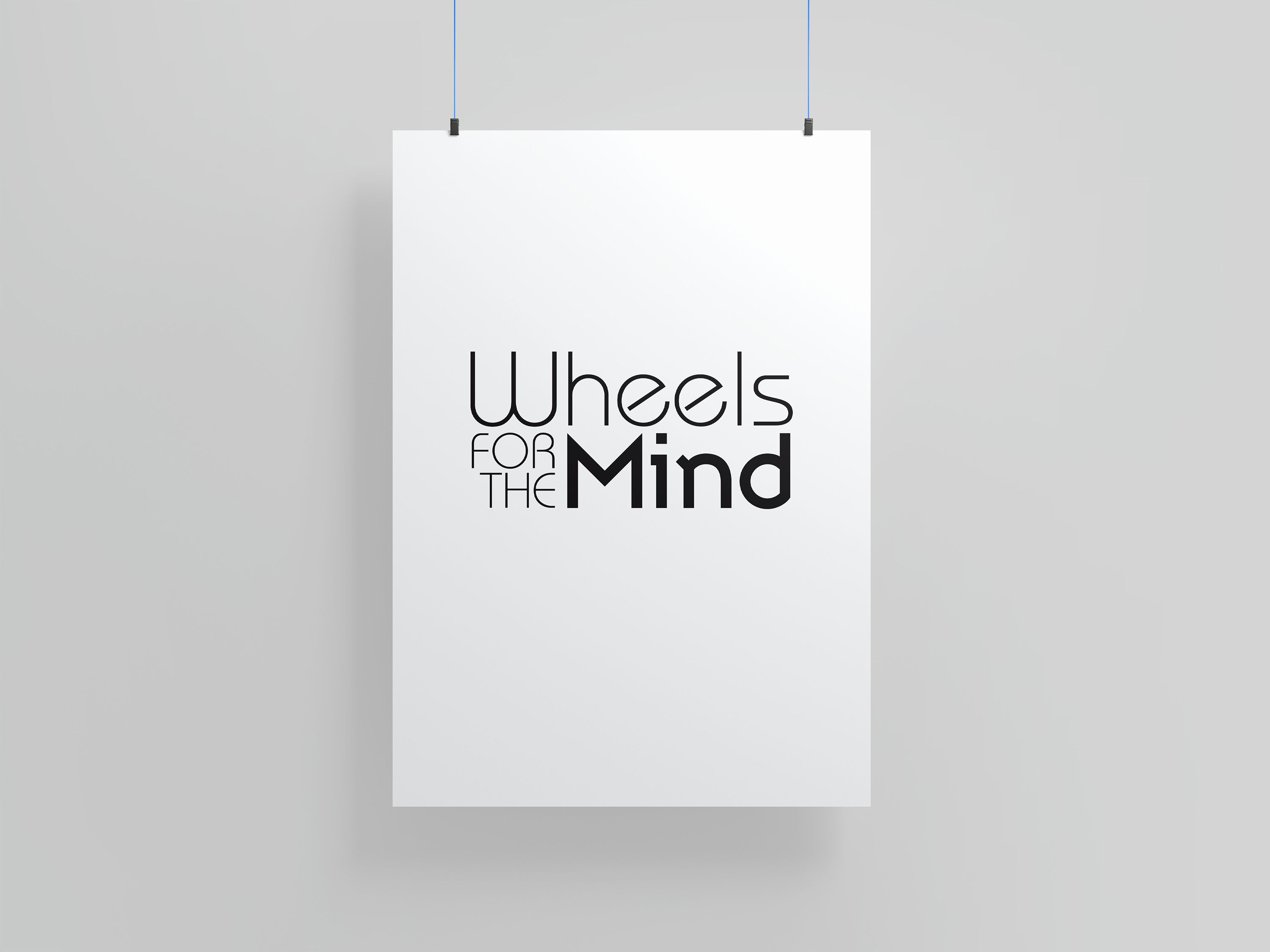 Wheels for the Mind colour logo version